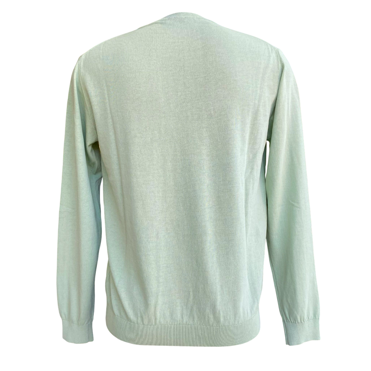 Blauer maglia leggera girocollo da uomo Morton 25SBLUM01478-007167 736 pistacchio