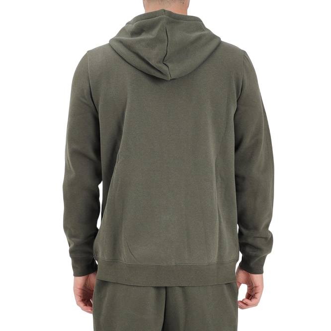 Puma Felpa Uomo Cappuccio 691657-70 Verde Oliva Cotone Streetwear