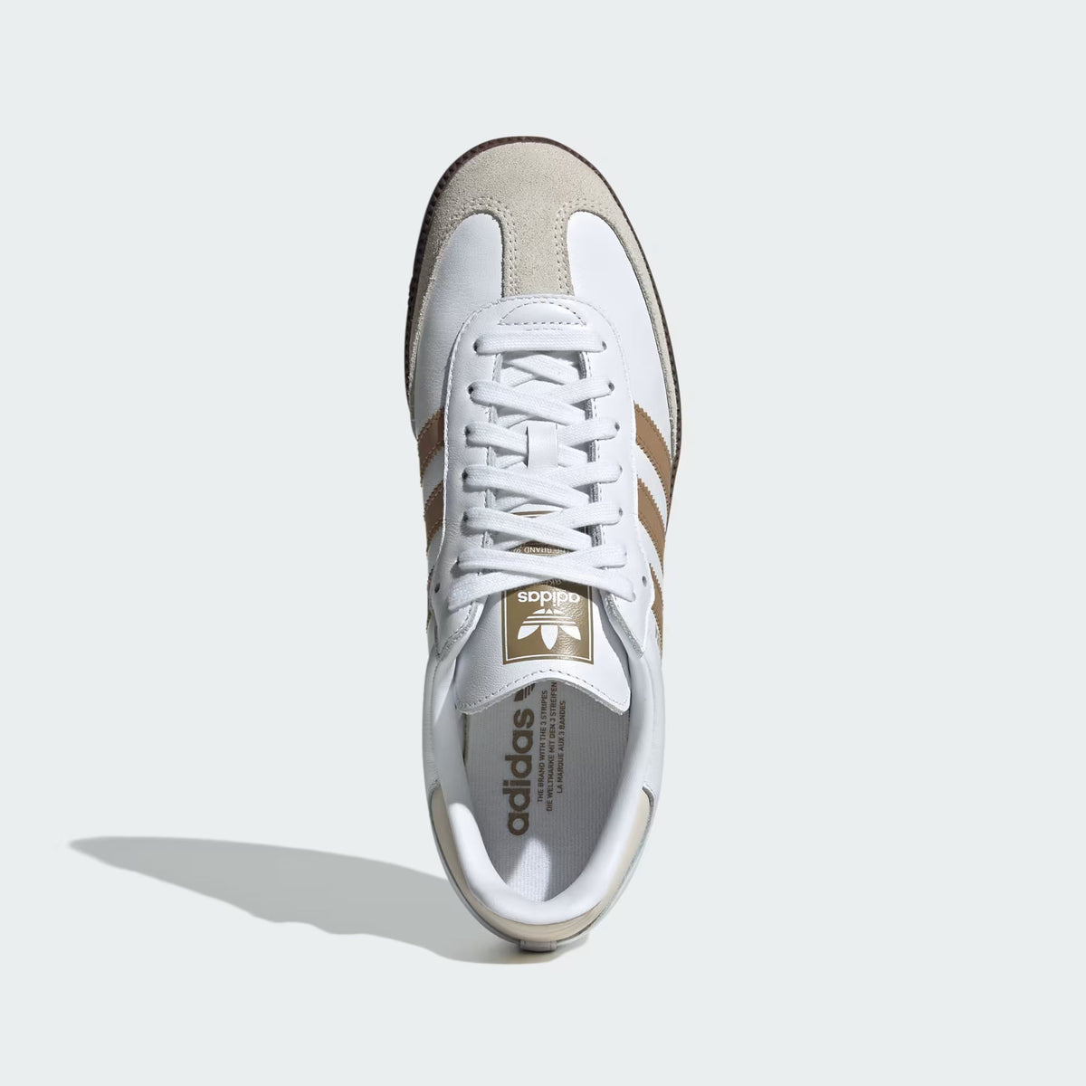 Adidas Originals scarpa sneakers da uomo Samba OG JR0912 bianco