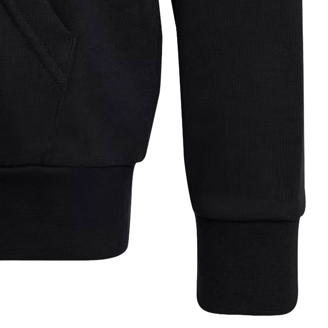 Adidas felpa con cappuccio per ragazzi Logo HR6380 nero