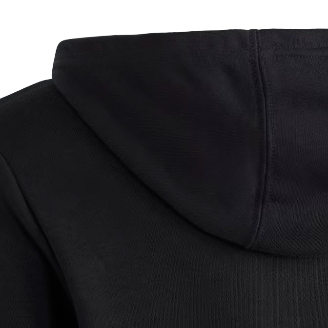 Adidas felpa con cappuccio per ragazzi Logo HR6380 nero