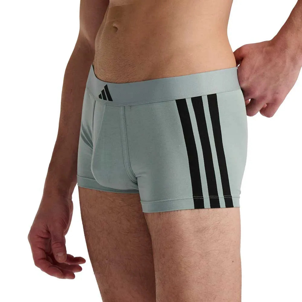 Adidas Boxer Uomo Active Flex Cotton Assortito Confezione da 2 - KL1966