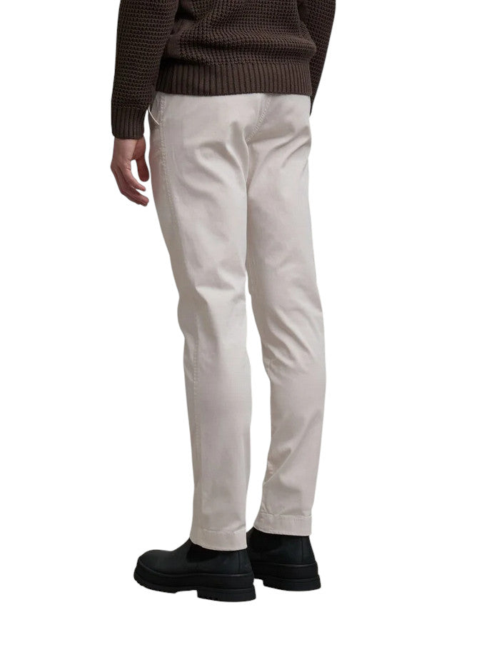 Pantalone Chino Blauer MALDEN Grigio Mattino Slim Fit Uomo
