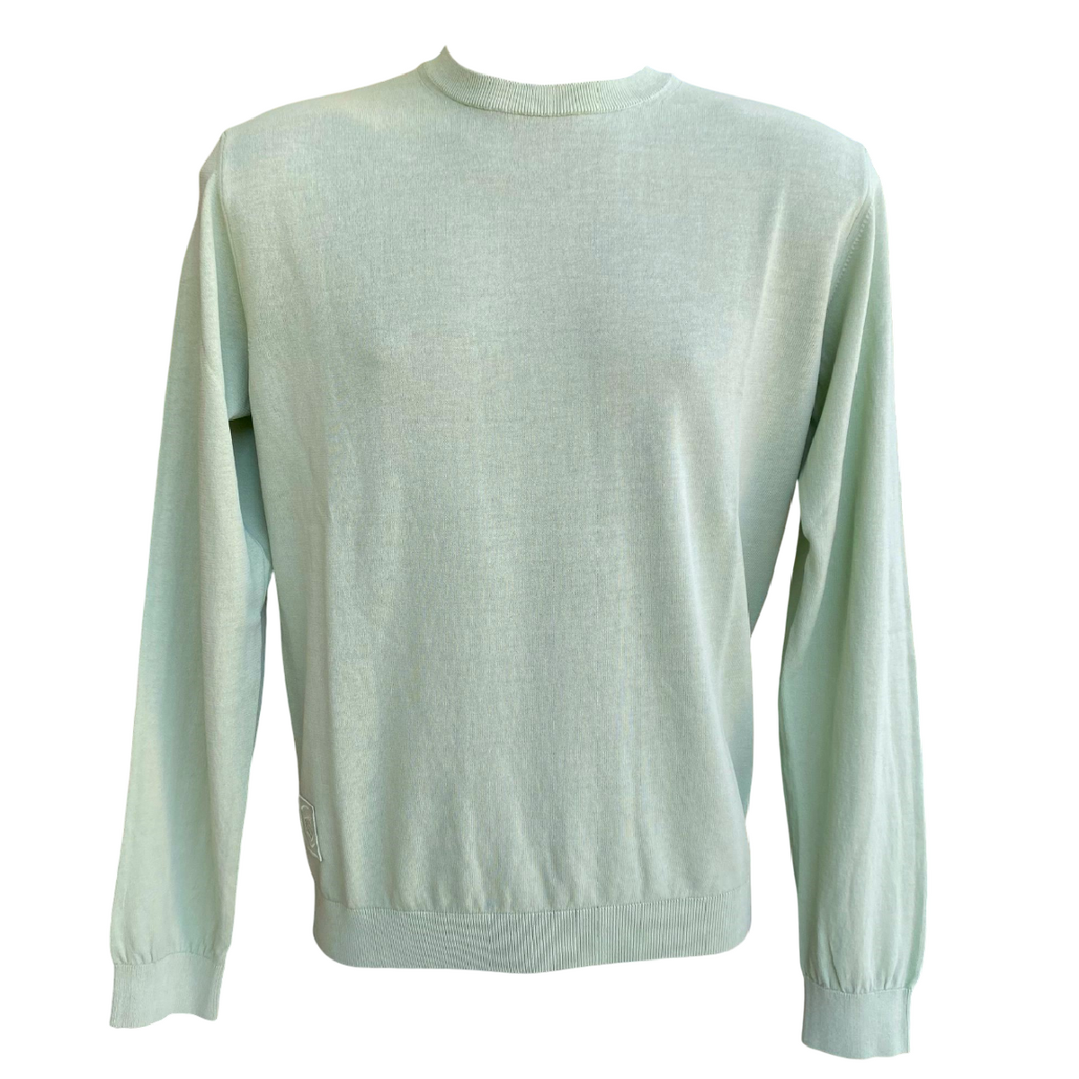 Blauer maglia leggera girocollo da uomo Morton 25SBLUM01478-007167 736 pistacchio