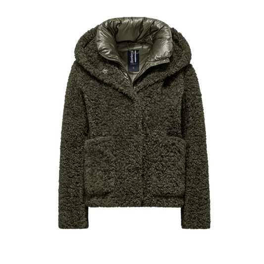 Bomboogie Cappotto Ecopelliccia GW9191TSFC-365 Verde Donna