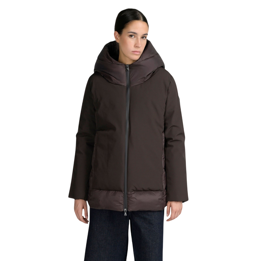Canadian Classics Lytton Coat 2.CN.G224378W BKCOF Donna Marrone - Parka Lunga