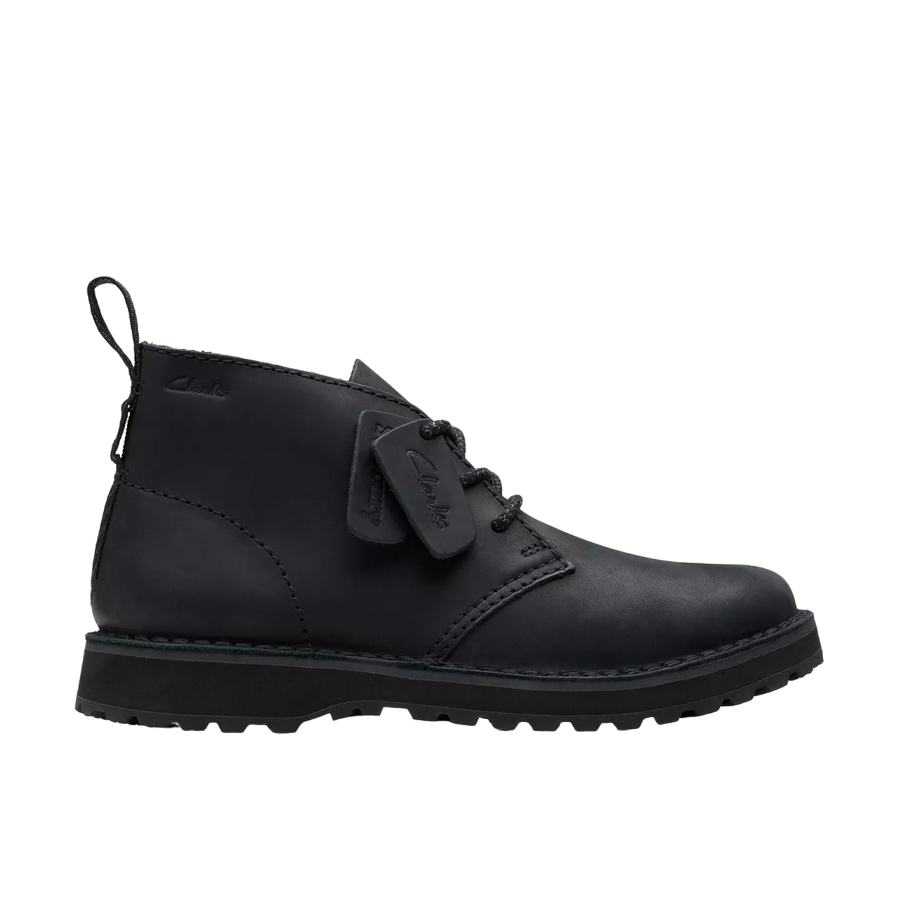 Clarks Stivaletto Polacchino Uomo Pelle Solsbury DB 179716 Nero