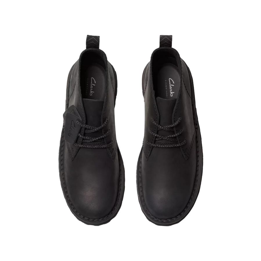 Clarks Stivaletto Polacchino Uomo Pelle Solsbury DB 179716 Nero