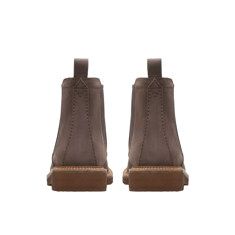Clarks stivaletto da uomo con elastico Clarkdale Easy 26173534 grigio