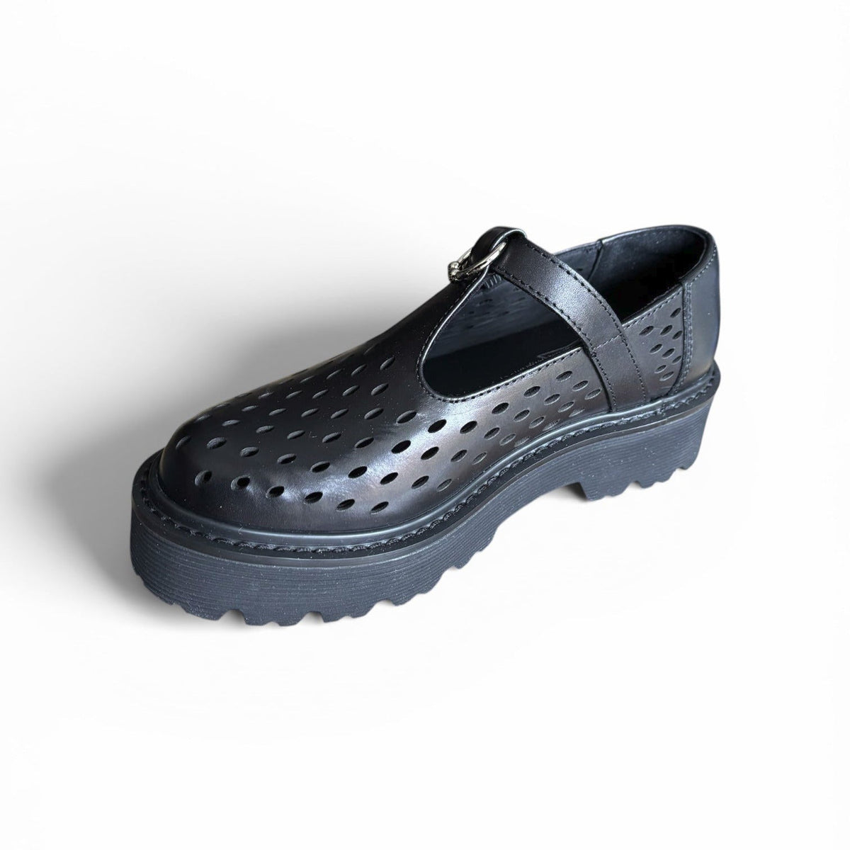 Cult Slash 4688 Low Mocassino Donna Nero Platform - CLW468800