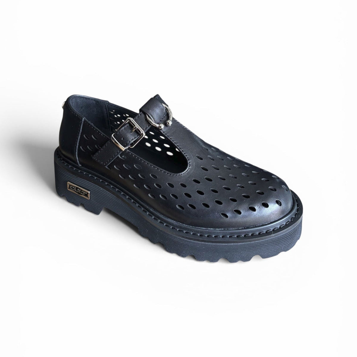 Cult Slash 4688 Low Mocassino Donna Nero Platform - CLW468800