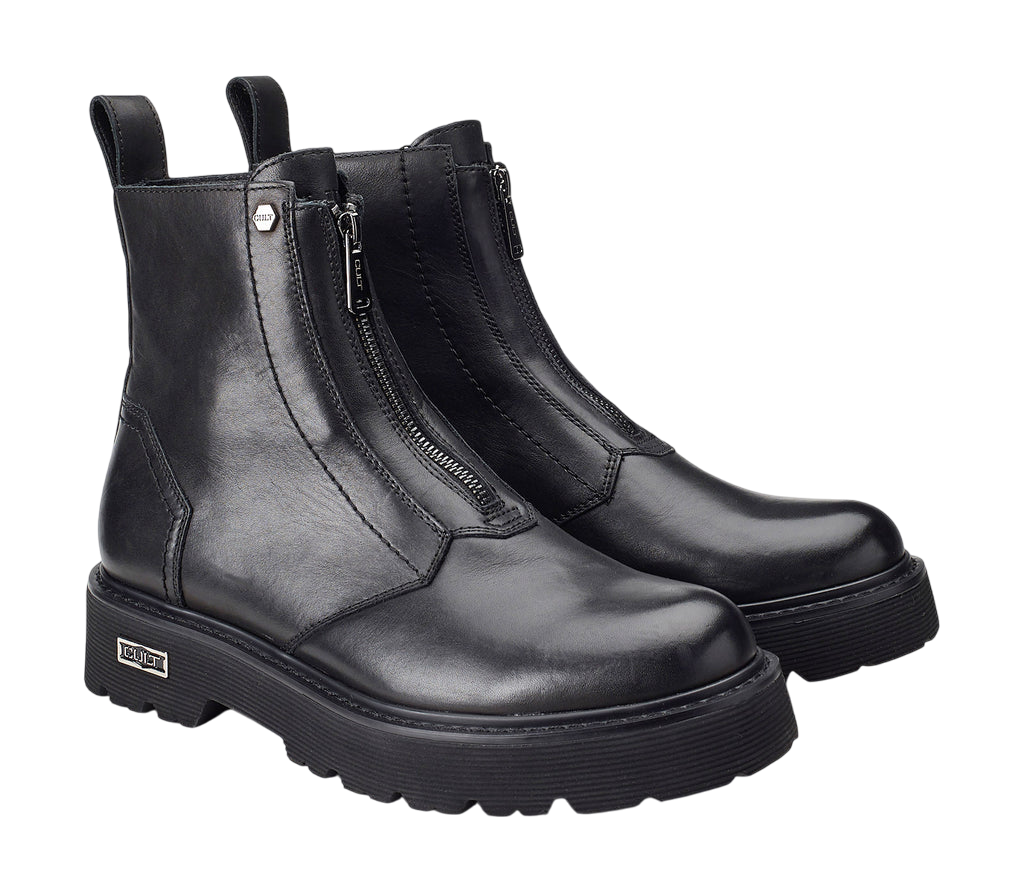 Cult Slash CLM431300 Stivaletto Pelle Nero Uomo