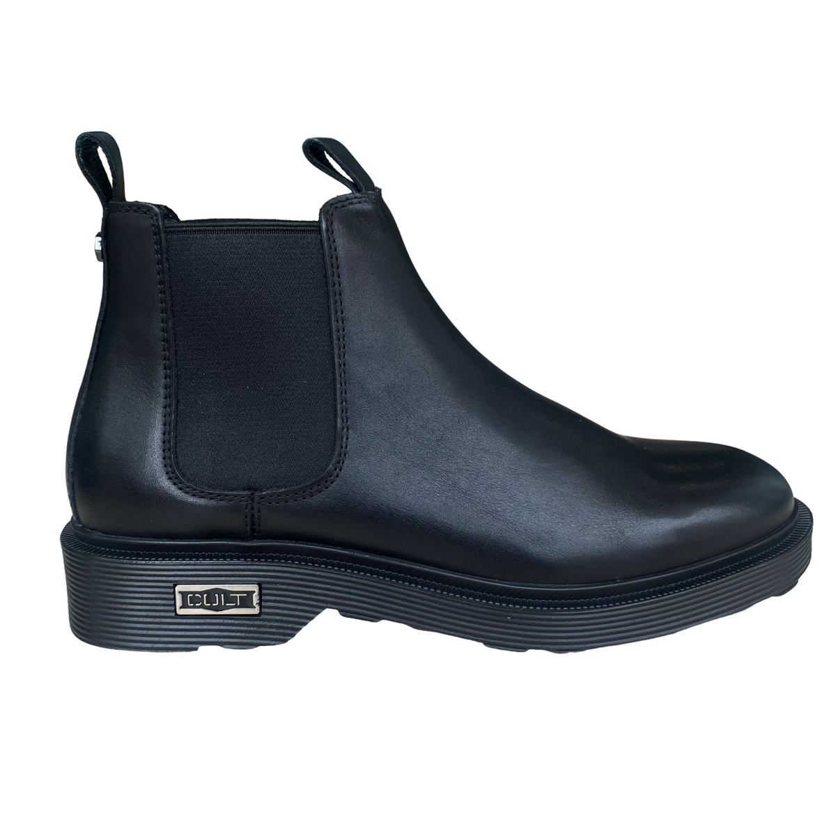 Cult Ozzy 3326 Uomo Nero - Stivaletto Beatles con Elastico
