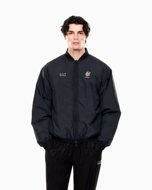 EA7 Emporio Armani Giubbino Bomber Uomo Nero Soccer - 7M001786 AF22301