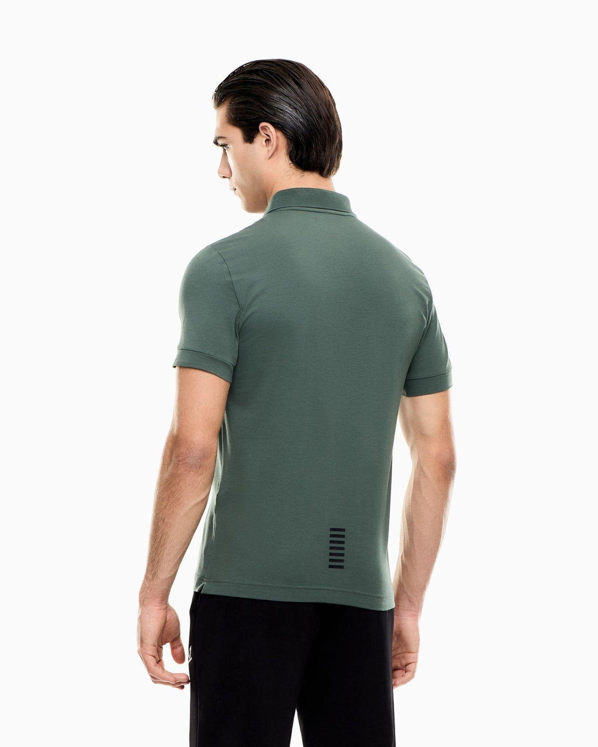 EA7 Emporio Armani Polo Uomo Verde Core Identity 8NPF14 PJVQZ U7260
