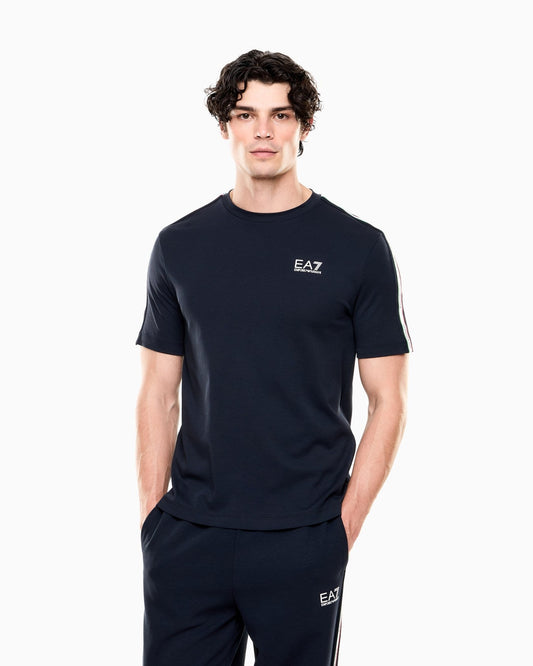 EA7 Emporio Armani T-shirt Uomo Blu Italian Spirit 7M001861 AF12503 UB102