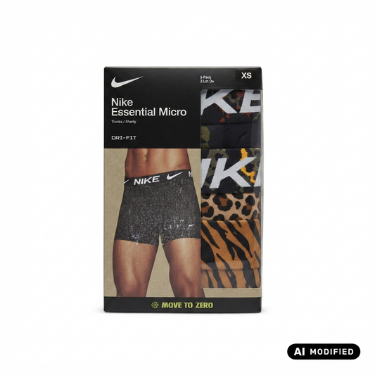 Nike Confezione 3 paia boxer in microfibra da uomo KE1156-EWT nero