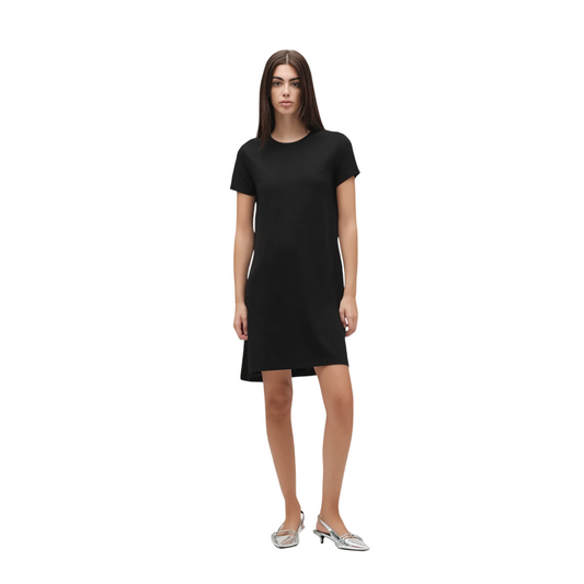 Griffai abito manica corta da donna Punto Milano DGP6454 nero