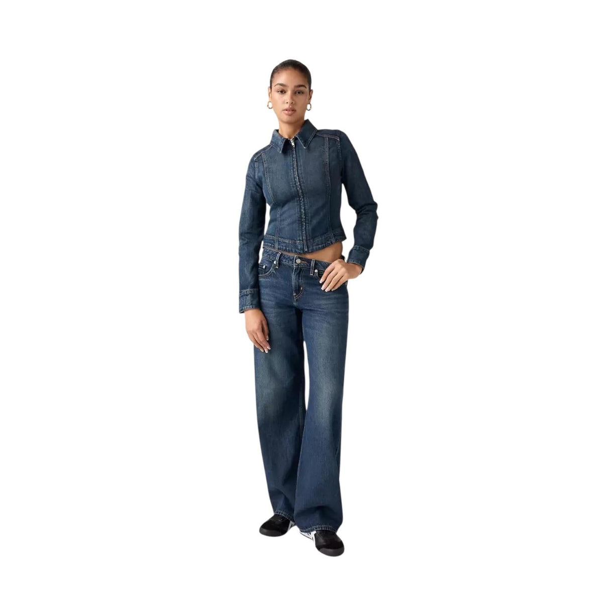 Levi's Jeans Low Loose A55660064 Lost In Translation Blu Donna