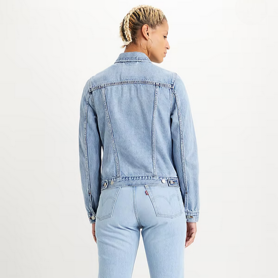 Levi's giacca in jeans da donna Jacket Trucker 299450100 denim all mine medium indigo