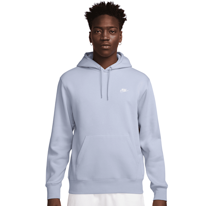 Nike Felpa Cappuccio Uomo Felpata Logo Futura FN3859-057 | Glicine