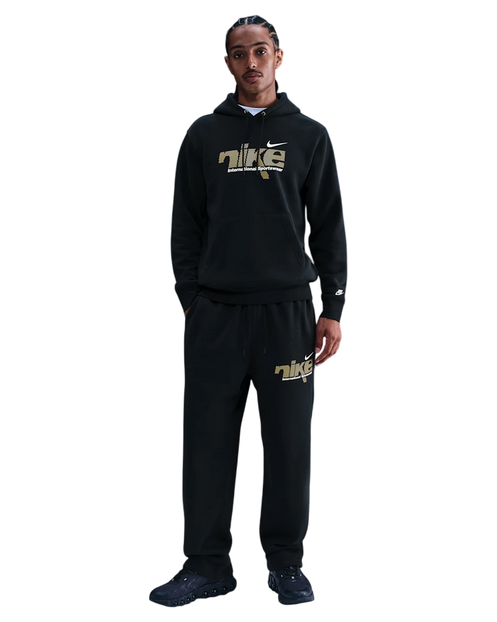 Nike Felpa Fleece Metallic M IM8321-010 Nera | Comfort Premium e Stile Urban
