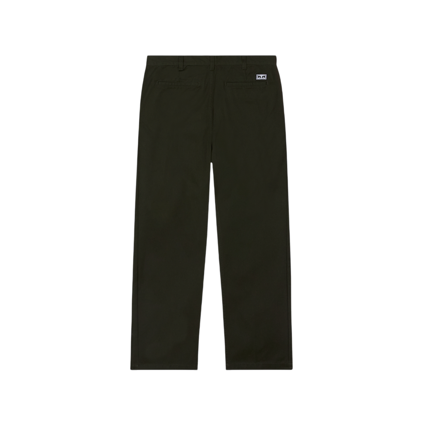 Obey Hardwork Pantalone Uomo Verde Oliva Rosin - 142020228