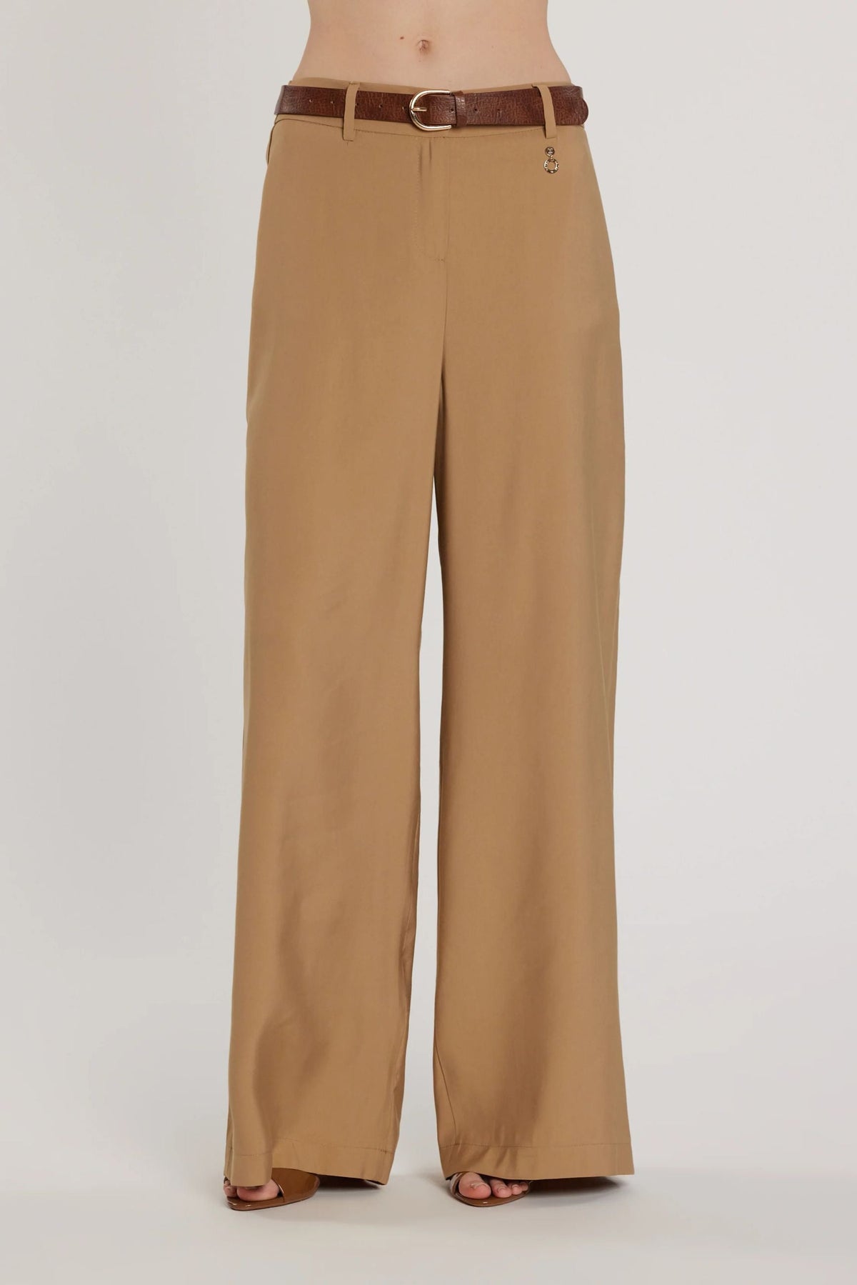 Relish Pantalone Palazzo Donna Vita Alta Tannin - PREZIOSA_P RDP2607303065