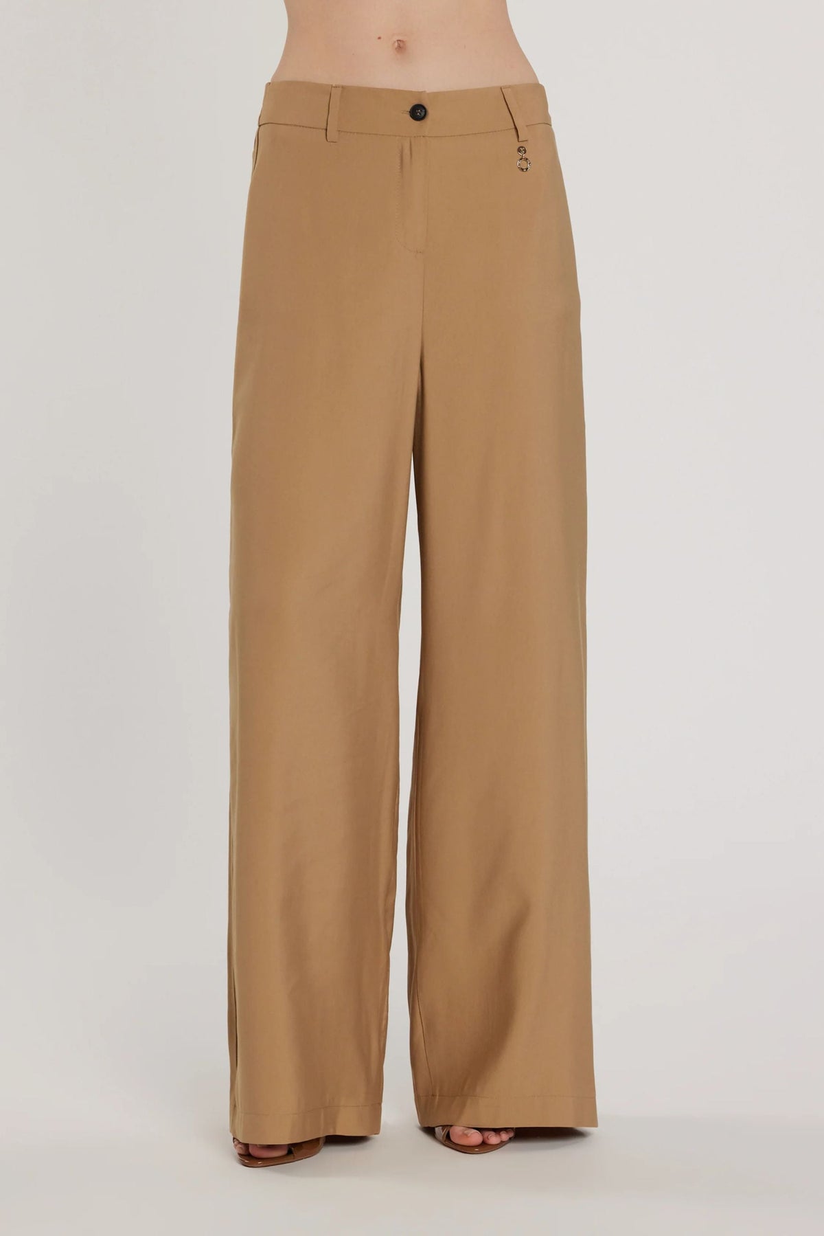 Relish Pantalone Palazzo Donna Vita Alta Tannin - PREZIOSA_P RDP2607303065