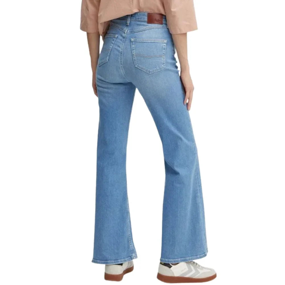 Pepe Jeans Flare HW Willa PL204734NC22 Jeans Donna Blu Chiaro