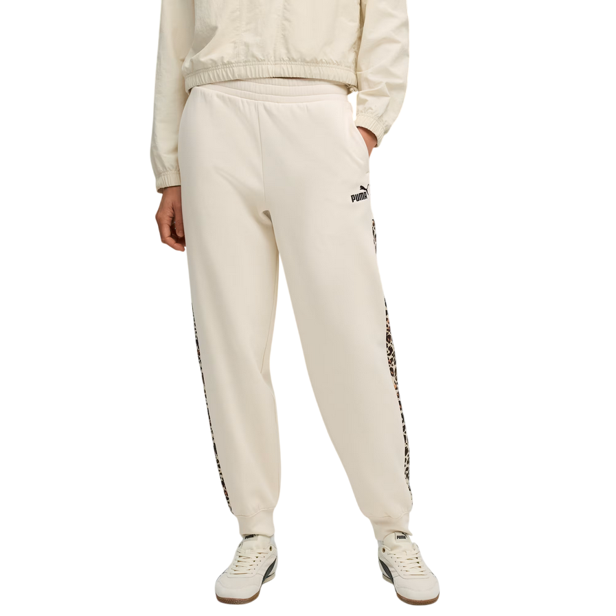 Puma Pantalone Donna Essentials Graphic Animalier 688086-87 Beige