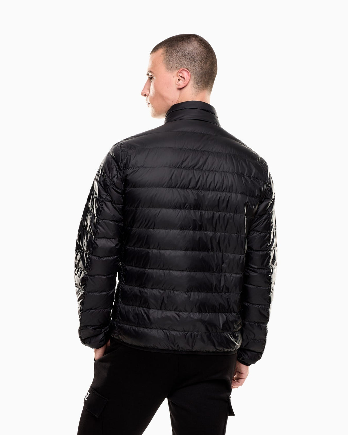 EA7 Emporio Armani Piumino Packable Uomo 8NPB23 PNGPZ Nero Train Core PE26