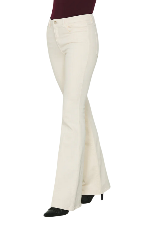 RELISH Pantalone Schiffer Flare RDA2507016022 Beige Donna