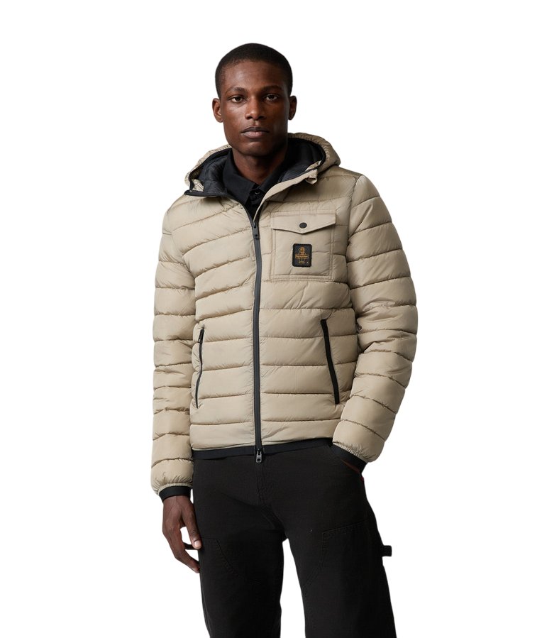 RefrigiWear Josh Jacket G23308NY0185 Beige - Giubbotto Uomo Invernale Urban