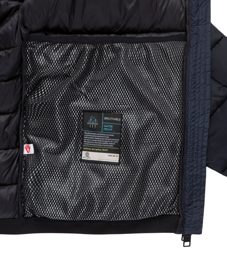 RefrigiWear Giubbotto Uomo Josh Jacket G23308NY0185 Blu– caldo, stile urban, qualità