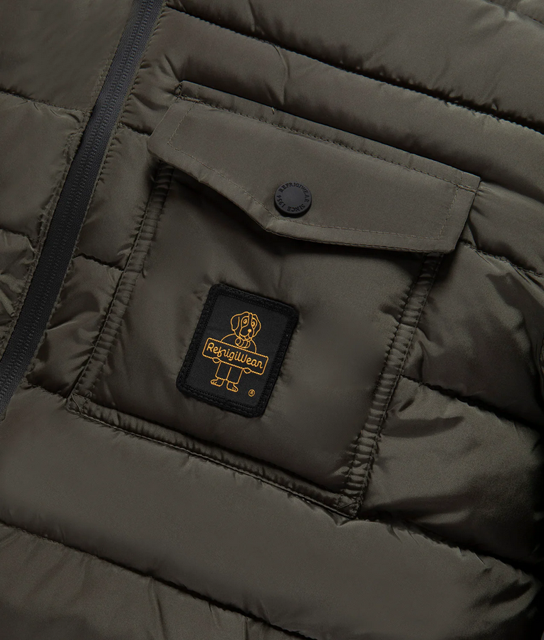 Refrigiwear Josh Jacket 25AIRM0G23308 Sea Turtle Uomo Verde - Piumino