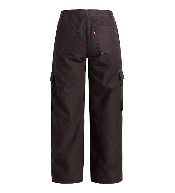 Levi's Pantalone Cargo Oversize A60770003 Donna Nero - Pantaloni