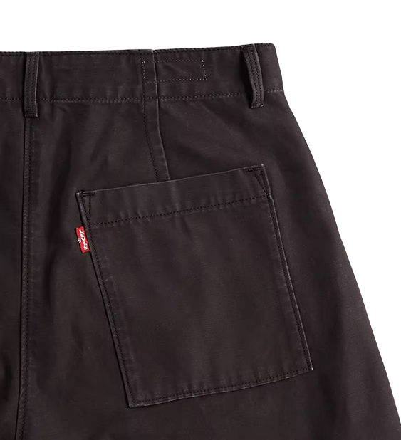 Levi's Pantalone Cargo Oversize A60770003 Donna Nero - Pantaloni