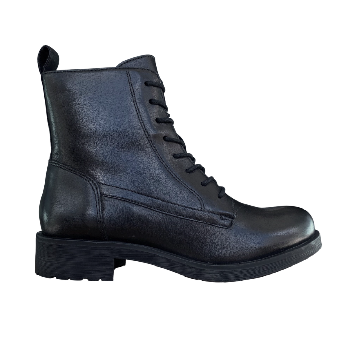 Geox Rawelle D566RA Stivale Donna Nero Pelle Traspirante