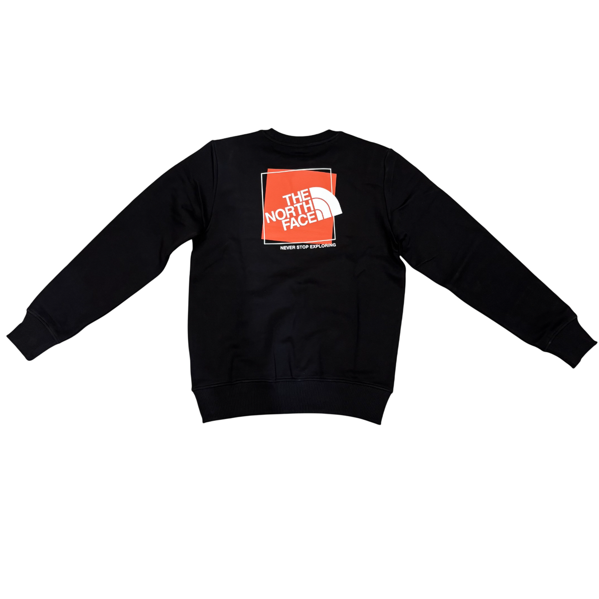 The North Face Box Graphic Felpa Girocollo Uomo NF0A8JNBKY4 Nera