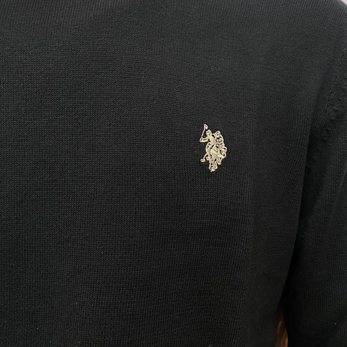 US Polo Assn maglioncino girocollo da uomo Cris US40173004 199 nero