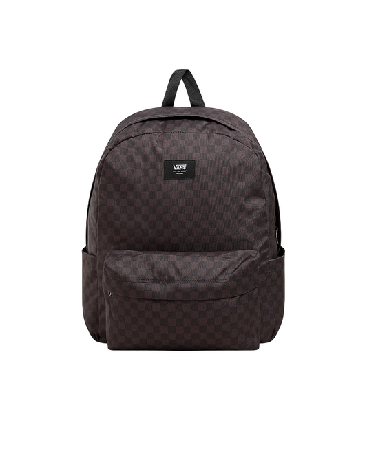 Vans Zaino multiuso Old Skool Check fantasia quadri VN000H4XBA5 nero-grigio