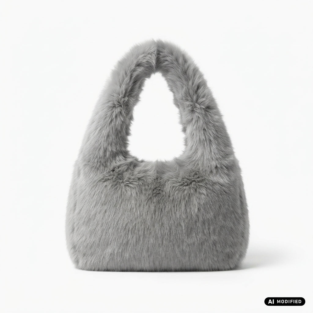 Bomboogie Tote Long Hair Hur WW9929 FRL 535 Donna Grigio - Borsa Tote