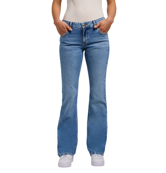 Lee Jessica Jeans a Zampa Donna 112349550 | Denim Flare Chiaro
