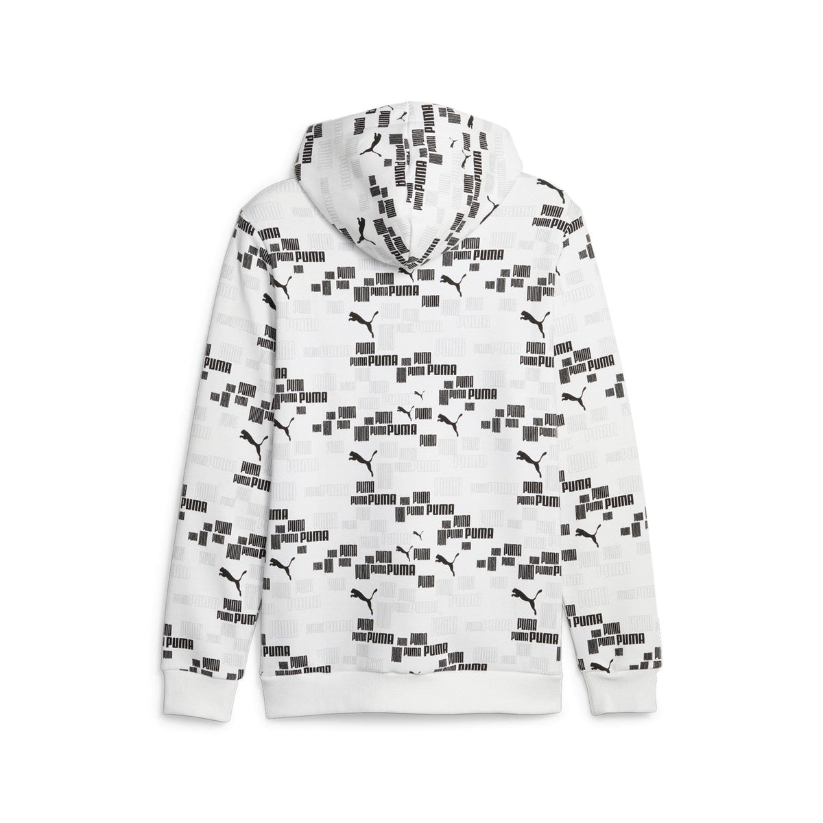 Puma Felpa Uomo con Cappuccio Logo Lab Bianca - 676819-02