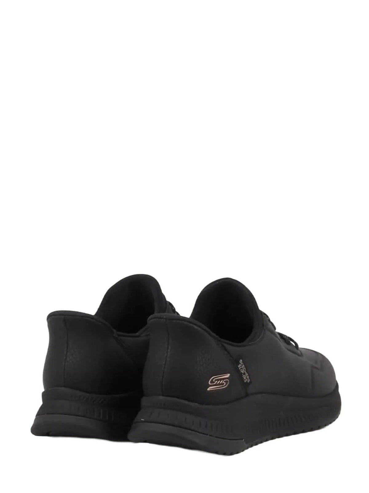 Skechers scarpa sneakers da donna Slip-ins Bob Squad 4 Key Look 117740/BBK nera